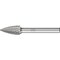 Pferd Carbide Bur, SCTI SG-3, 1/4", Diamond Cut 24803 - alternate 1
